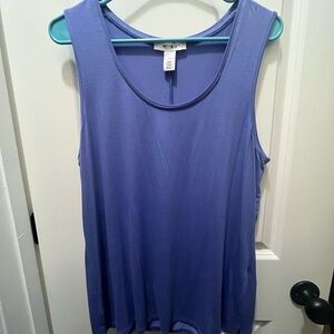 NWT WHMB Purple tank size large